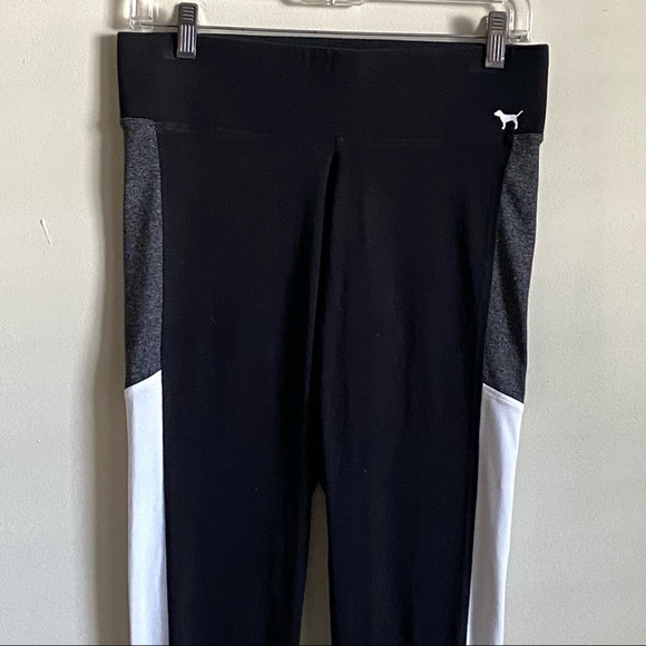 Pink Victoria’s Secret Yoga Leggings Black Size M - Picture 3 of 9